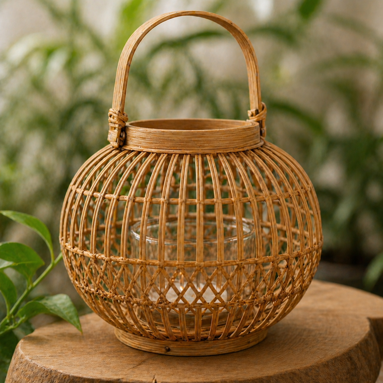 Bamboo Craft Basket
